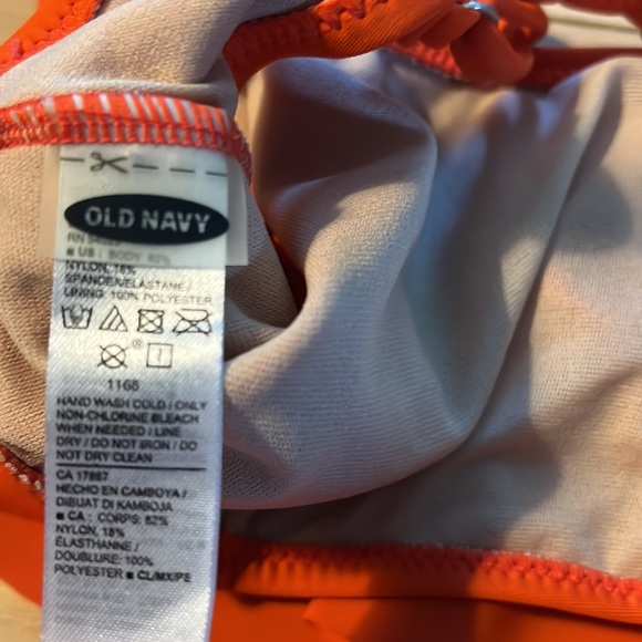 Old Navy Orange Bikini Size M - Picture 6 of 7